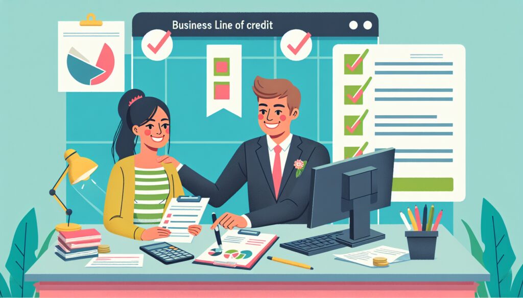 The application process for a business line of credit