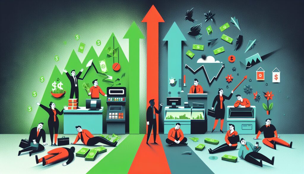 Positive and negative working capital situations