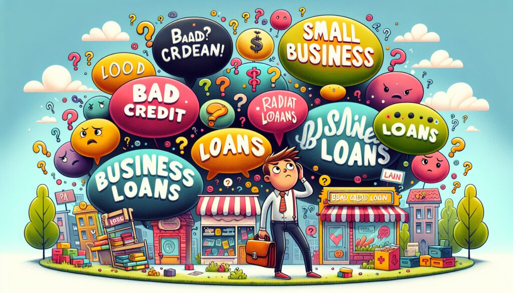 Small business owner exploring options for loans despite having bad credit