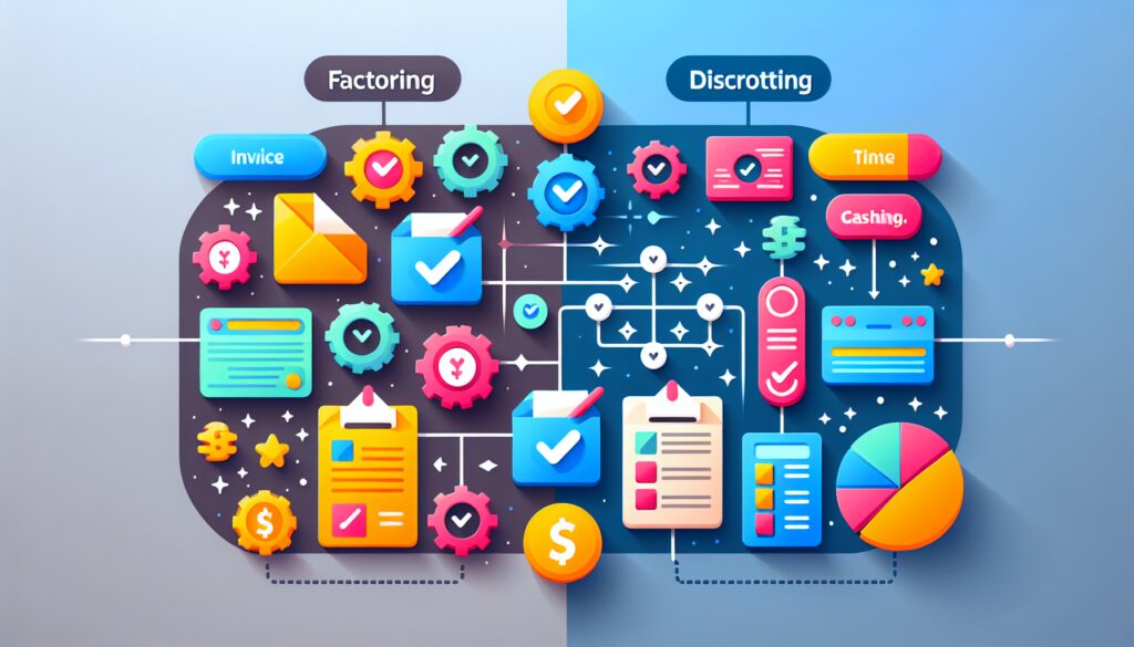 The key differences between factoring and discounting